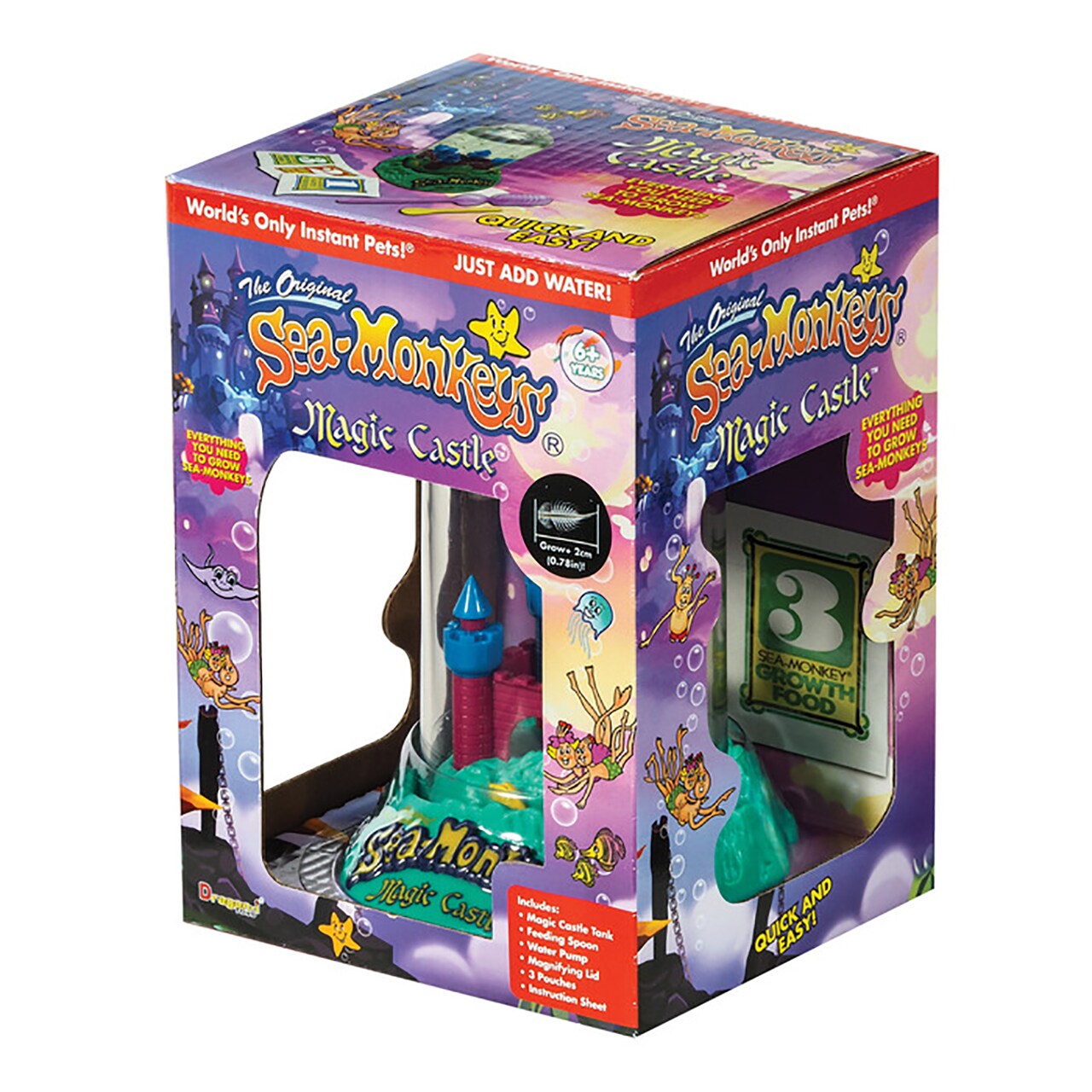 The Original Sea-Monkeys Magic Castle Kit - Everything You Need to Hatch Sea Monkeys!